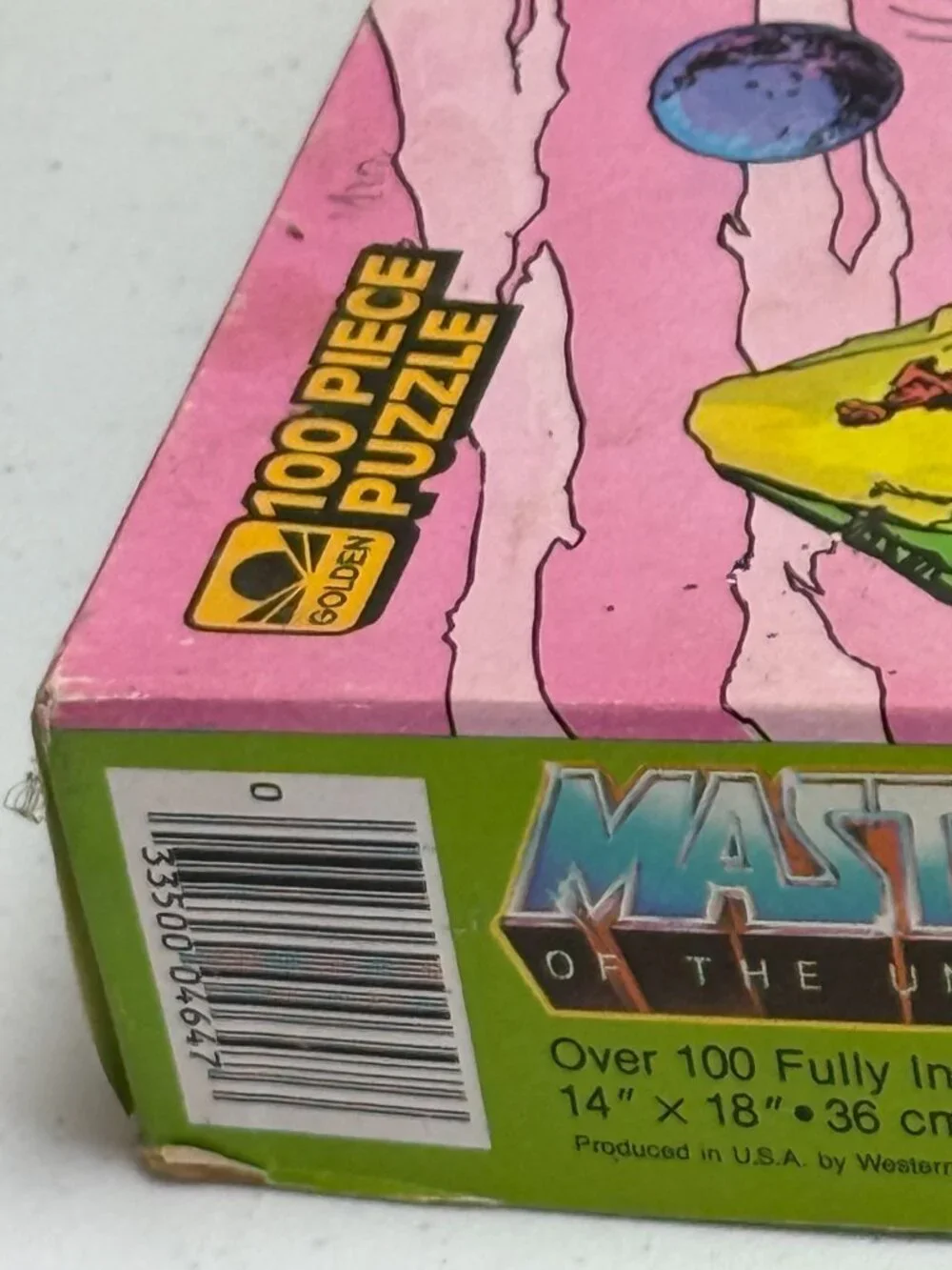 He-Man Masters of the Universe 100+ Piece Jigsaw Puzzle 1984 Fearless Foes MOTU
